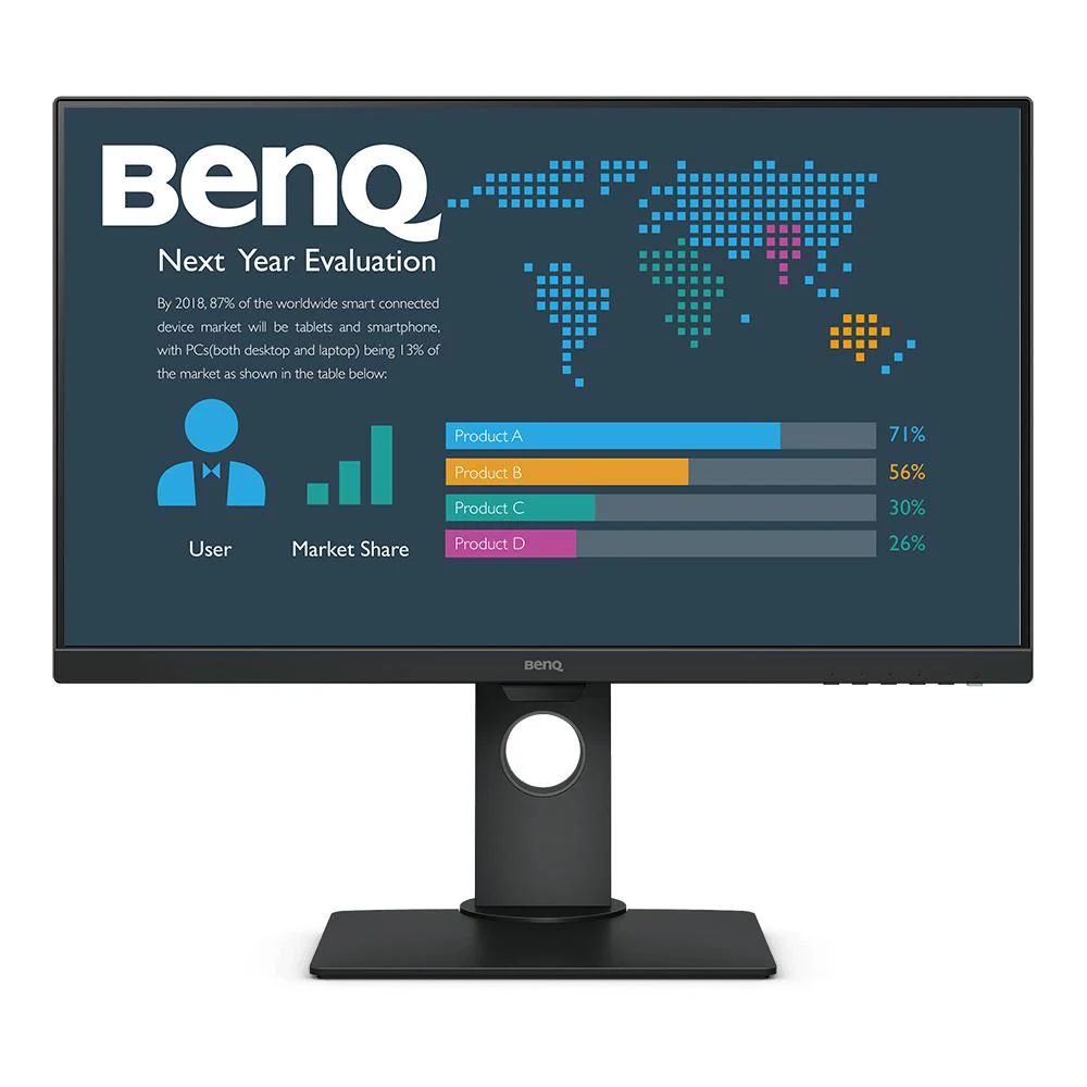 BenQ BL2780T 27 1920 x 1080 (Full HD) VGA (HD-15) HDMI DisplayPort Pivot Skærm