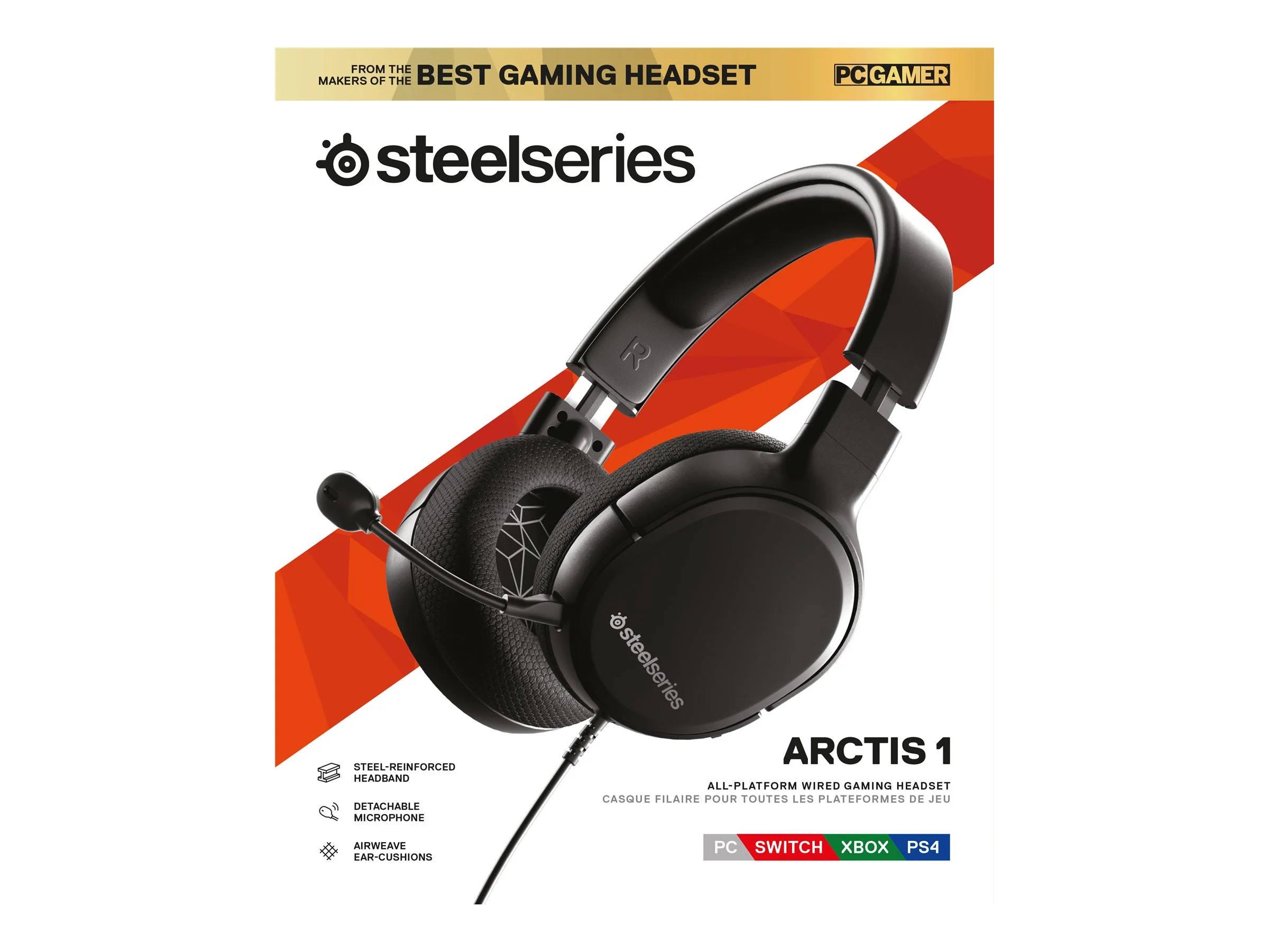 SteelSeries Arctis 1 Kabel-Headset Schwarz