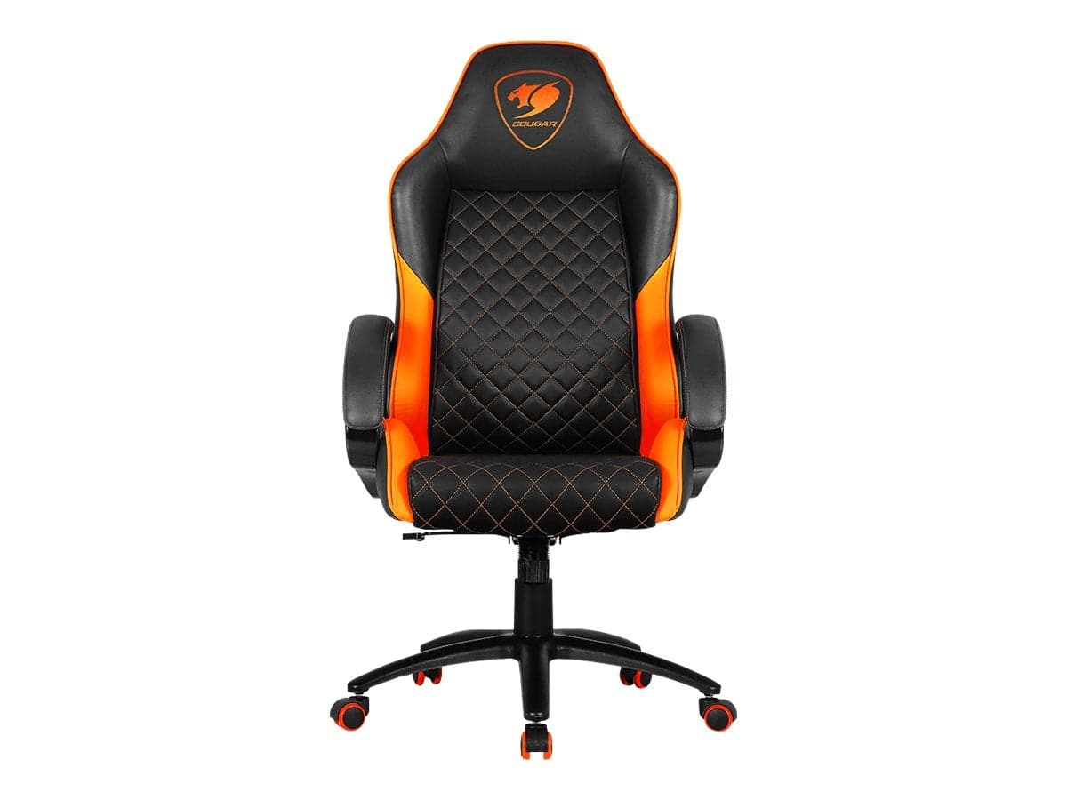 COUGAR Fusion Schwarz-Orange Gaming-Stuhl
