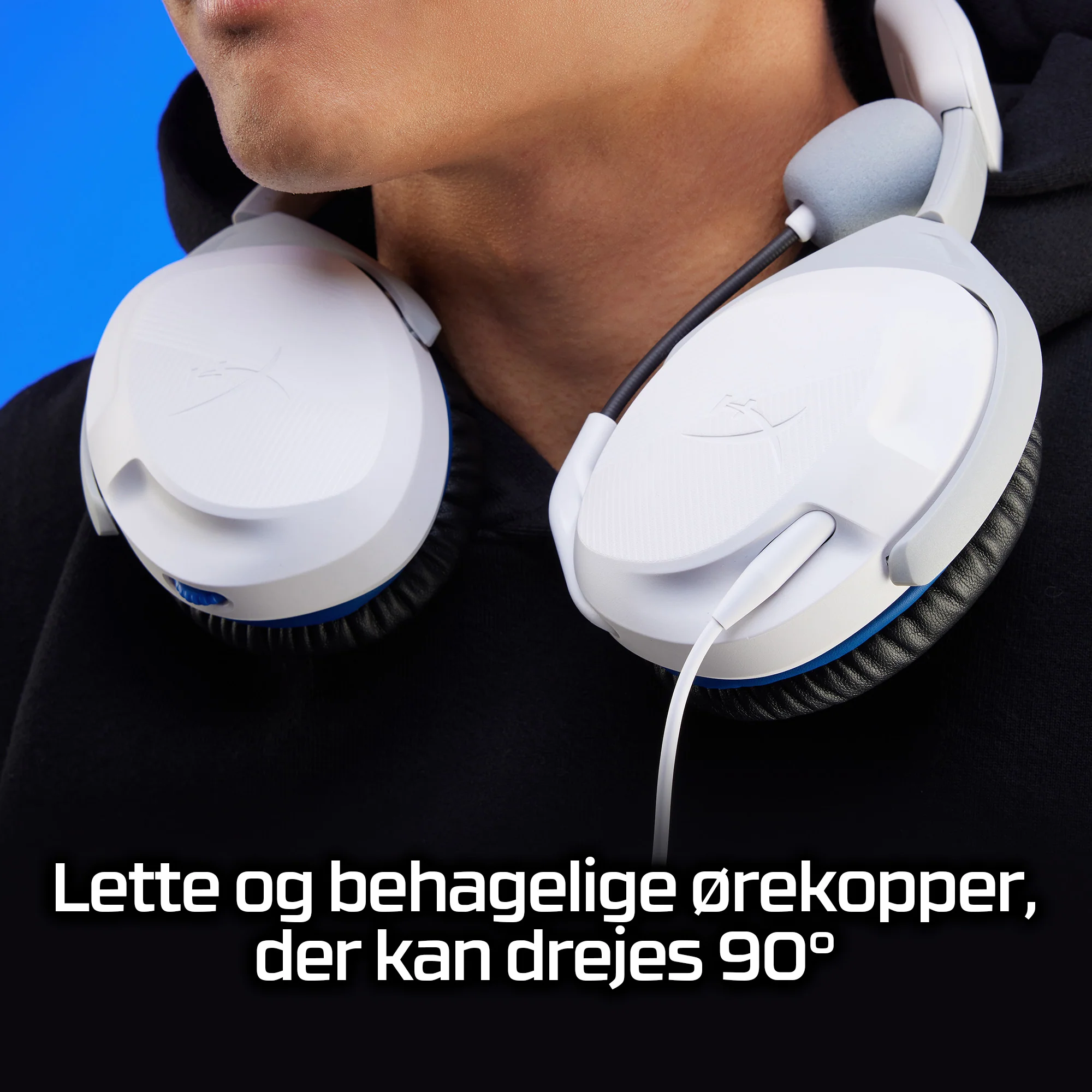 HyperX Cloud Stinger 2 - White - Headset - Sony PlayStation 5