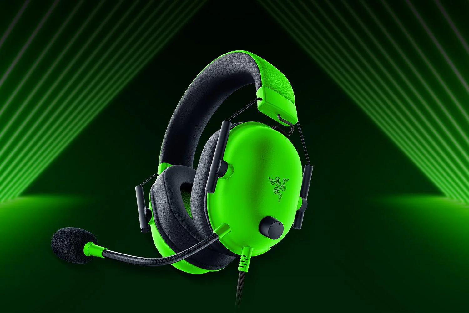 RAZER Blackshark V2 X - Headset - Grøn