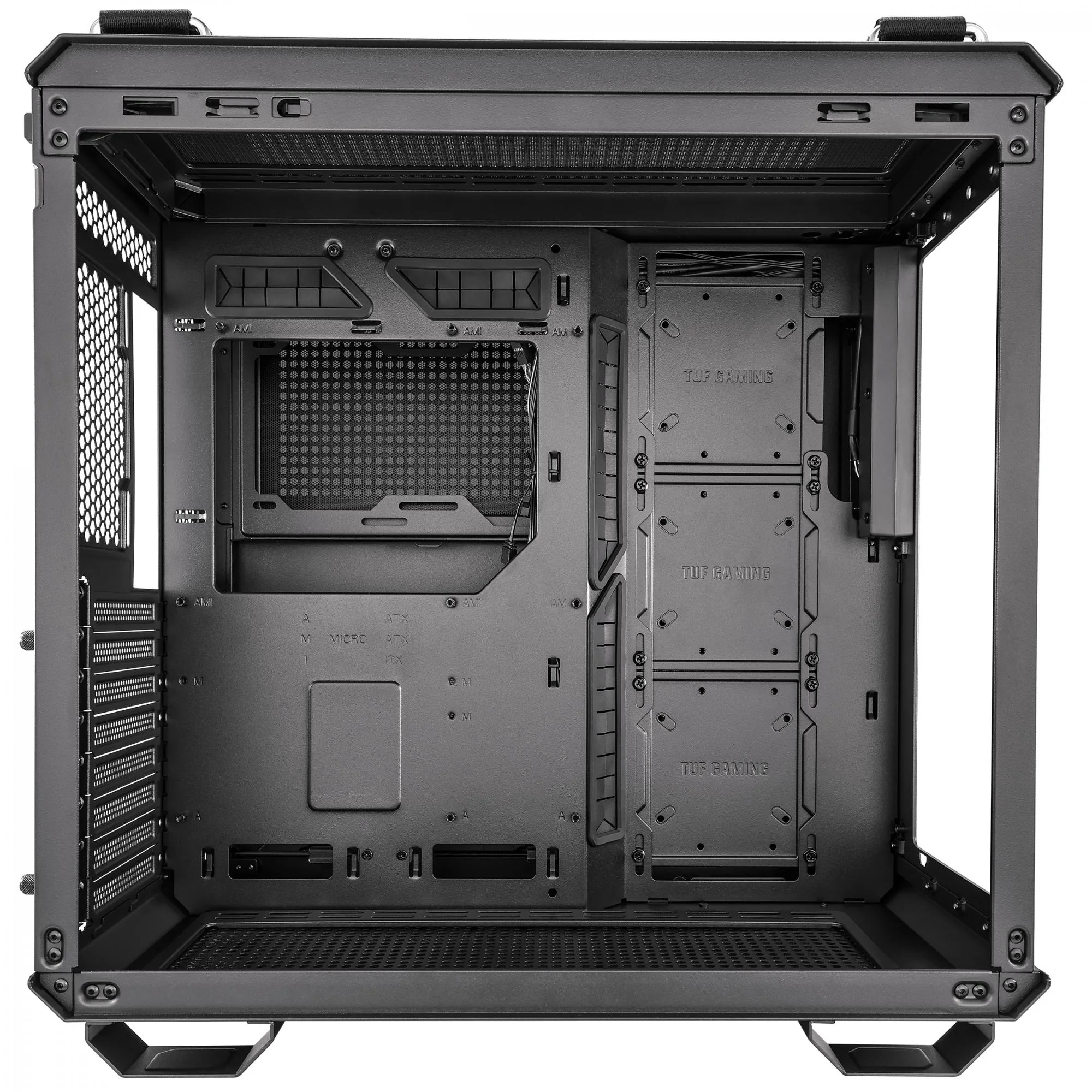 ASUS TUF Gaming GT502 Tempered Glass Dual Chamber Case Black