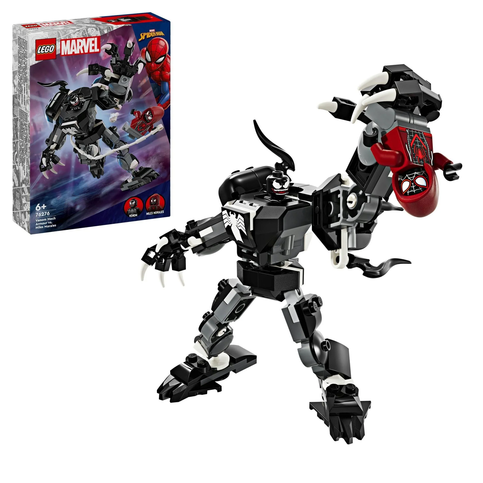 LEGO Super Heroes – Venom Mech Armor vs. Miles Morales