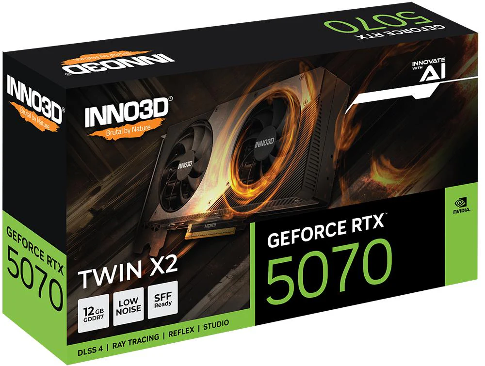 Inno3D Geforce RTX 5070 TWIN X2 12GB