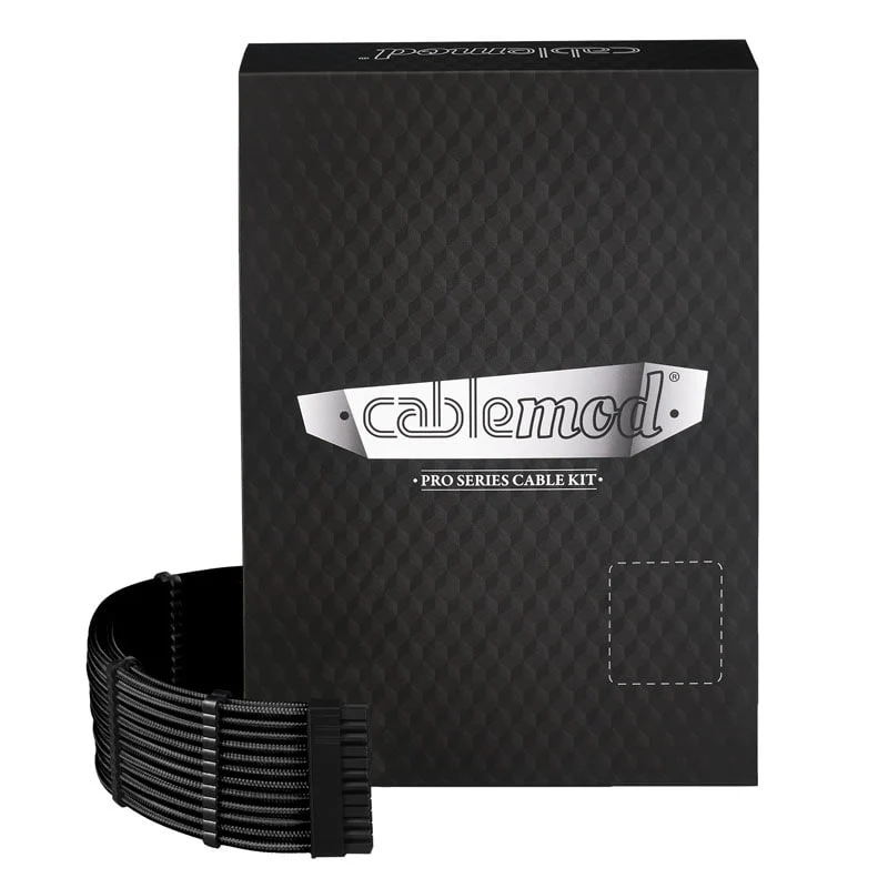 CableMod PRO ModMesh RT-Serie ASUS ROG / Seasonic Kabelkits – schwarz