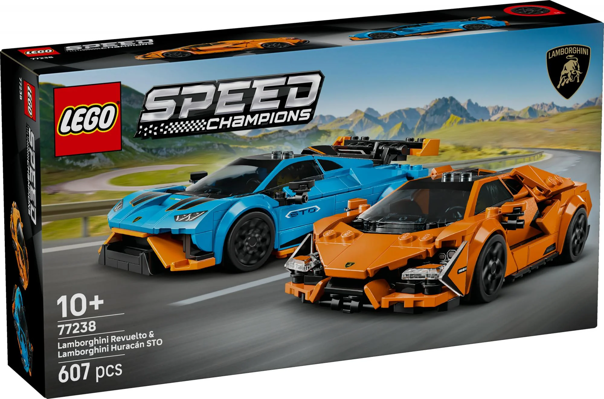LEGO Speed Champions – Lamborghini Revuelto & Huracán STO