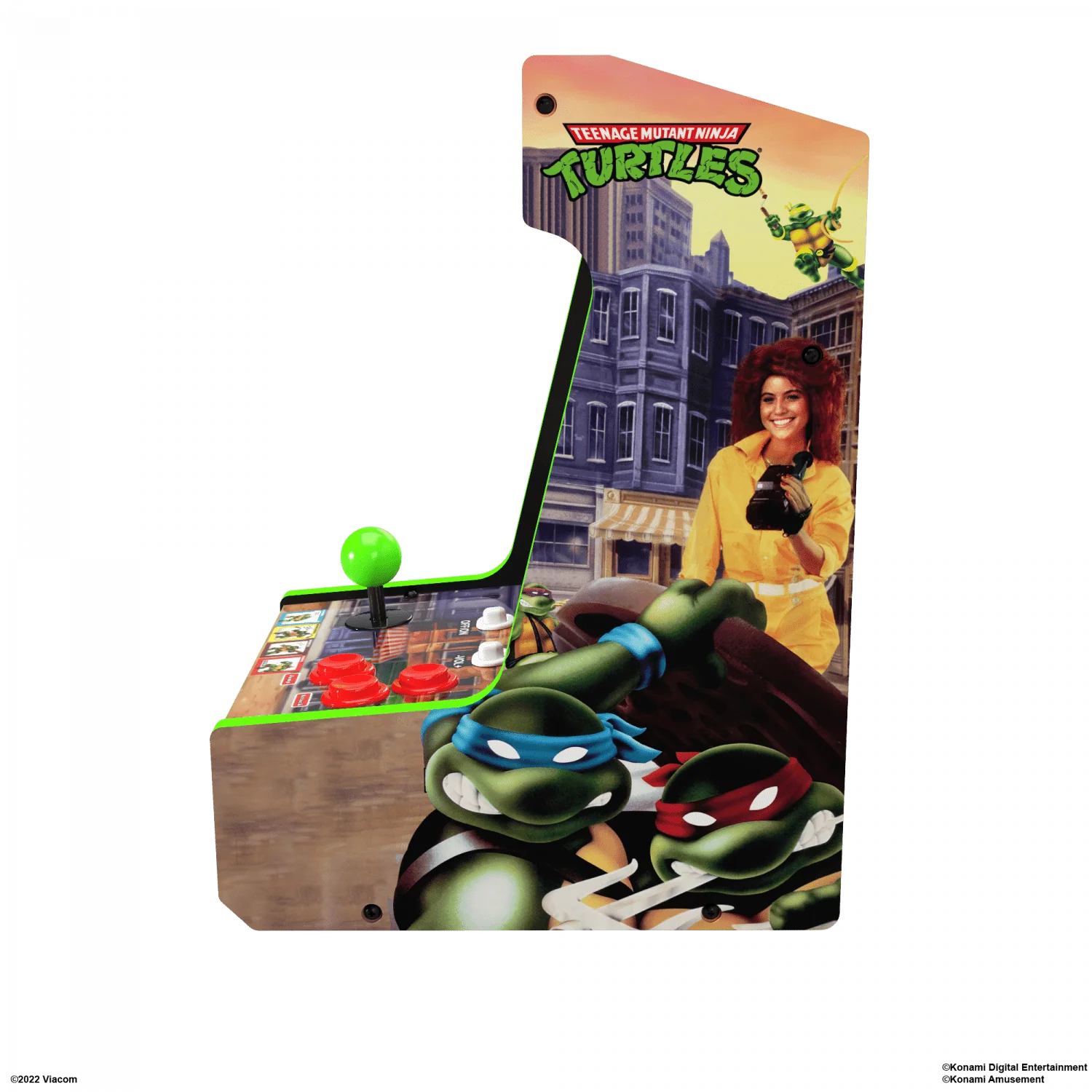 ARCADE 1 UP TEENAGE MUTANT NINJA TURTLES COUNTERCADE