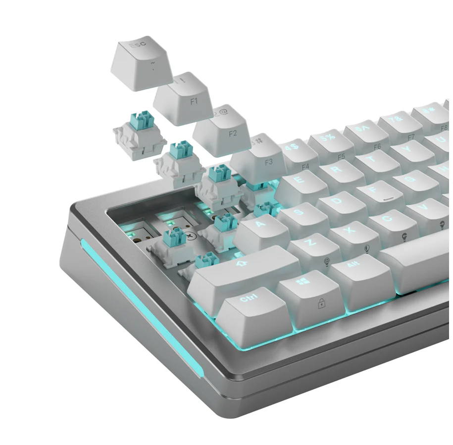 Glorious HE Switches (36 stk) - Lynx - Lubed - [Linær] 40g