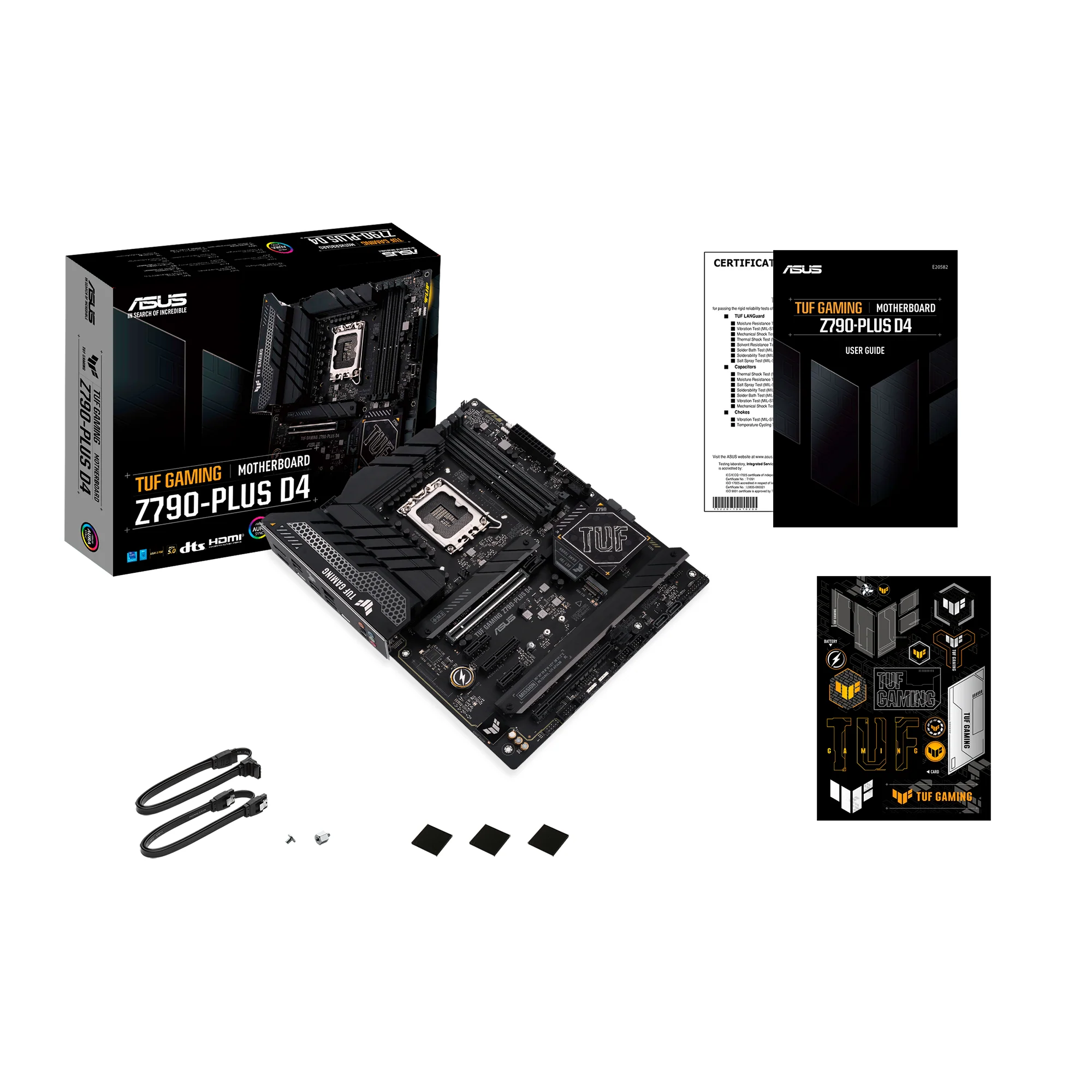 ASUS TUF GAMING Z790-PLUS D4 (ATX. Z790. LGA 1700. DDR4)