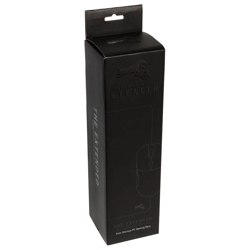 Glorious - Stealth Mousepad - Erweitert. Schwarz