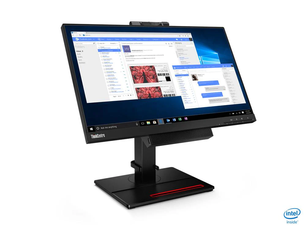 Lenovo ThinkCentre Tiny-in-One 22 Gen 4 22 1920 x 1080 (Full HD) DisplayPort Pivot Skærm