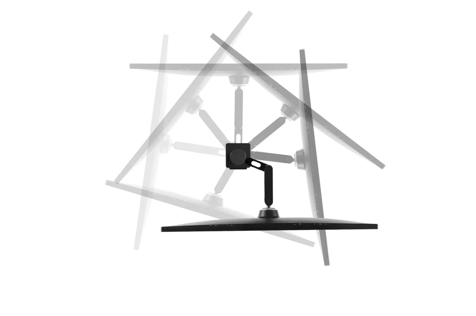 LG UltraFine Ergo 32UN880P-B 32 3840 x 2160 (4K) HDMI DisplayPort USB-C 60Hz Forlæng Træk tilbage  Dockingskærm