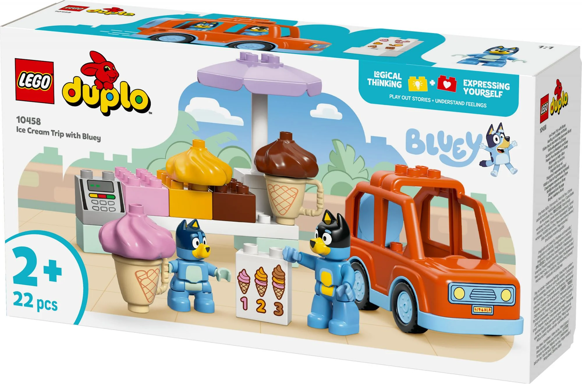 LEGO DUPLO Bluey – Is-tur med Bluey