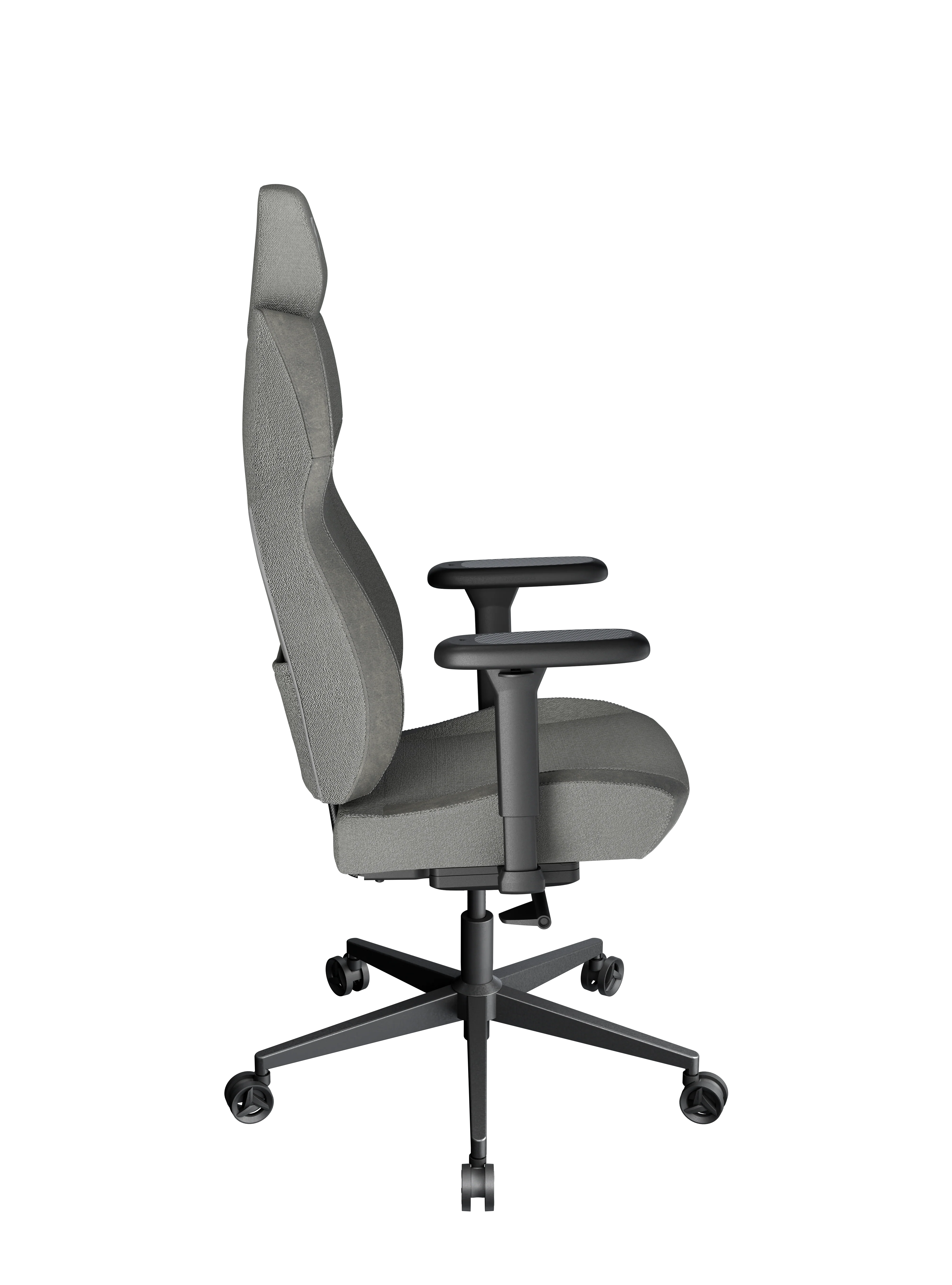 ThunderX3 TX3 SOLO – Loft Air Light Grey Kontorstol med SYNC4 og 6D Justering (125 kg max)