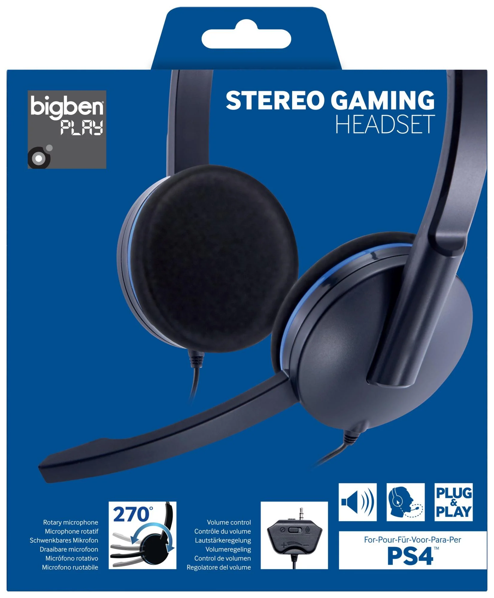 Nacon PS4 Stereo Gaming Headset Sort