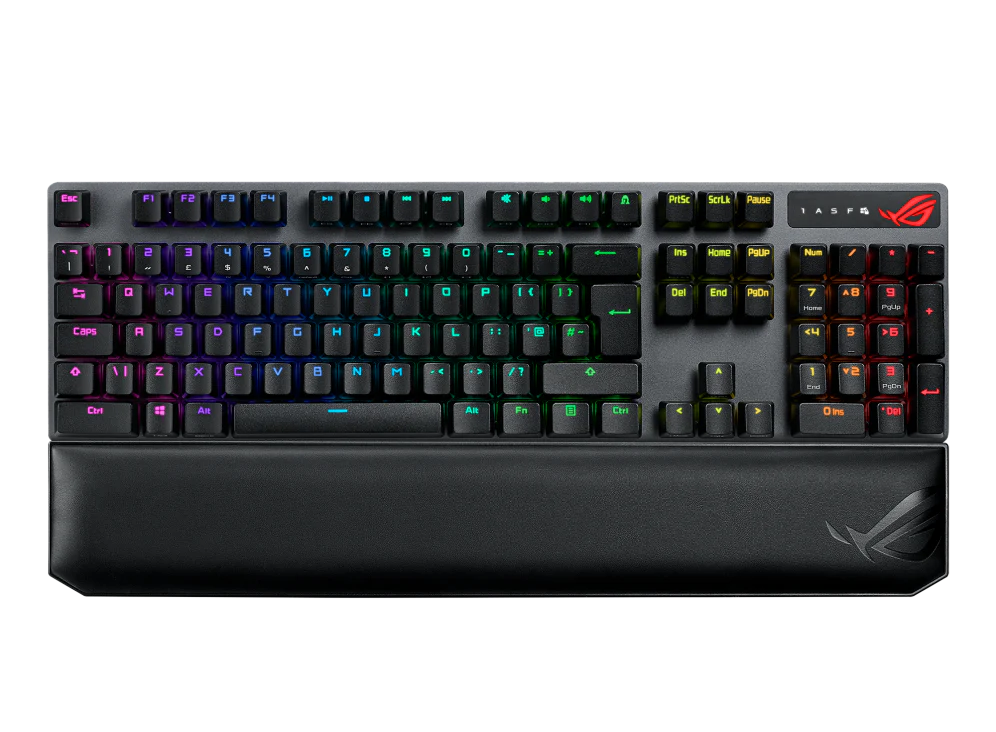 ASUS ROG Strix Scope NX Wireless Deluxe (XA09) Mechanische Gaming-Tastatur (NX Red Switches)