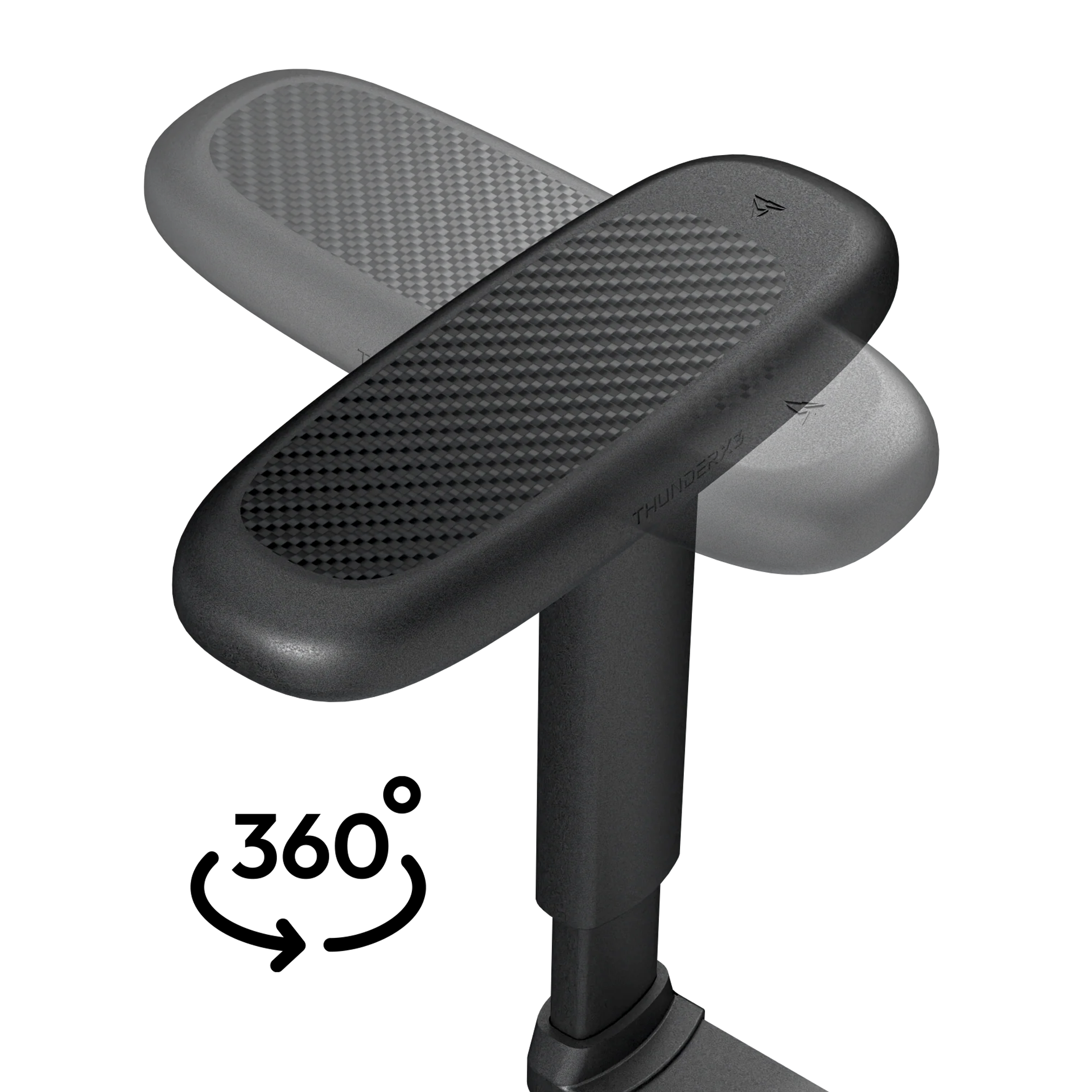 ThunderX3 TX3 SOLO – Modern Black Kontorstol med SYNC4 og 6D Justering (125 kg max)