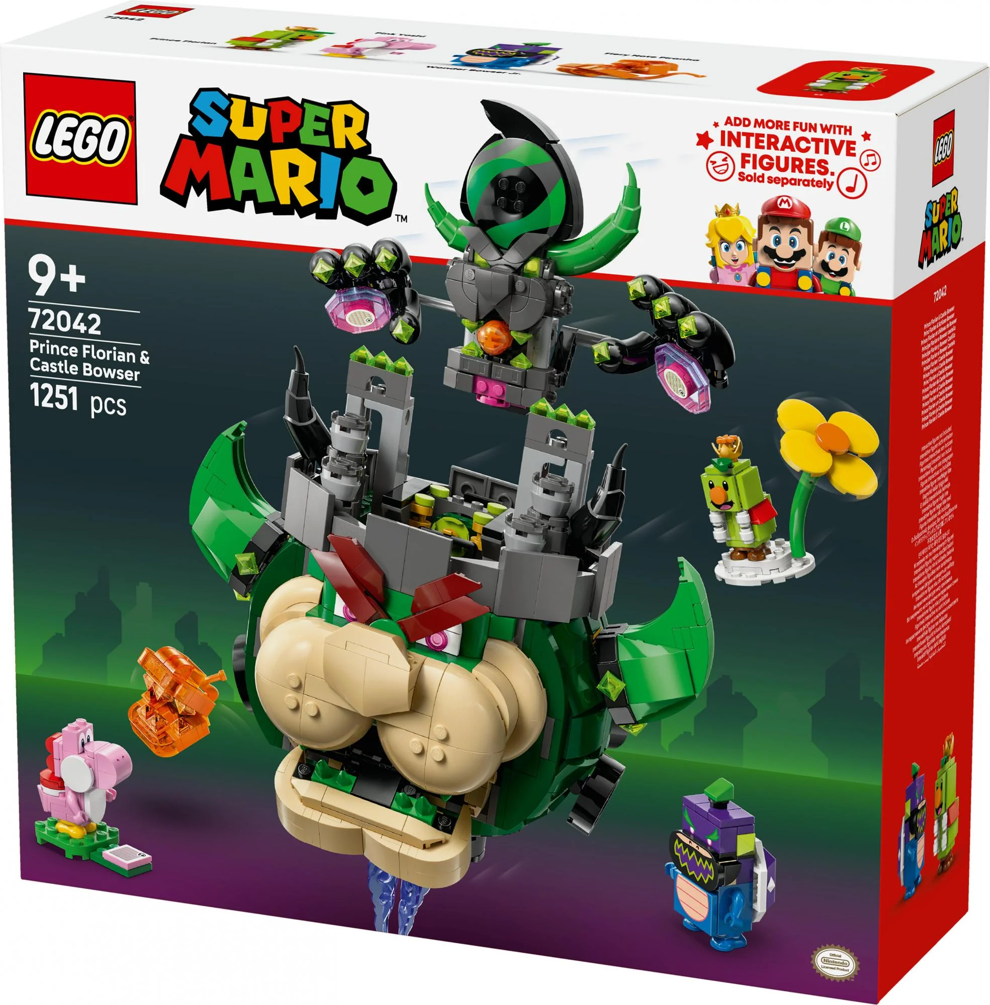LEGO Super Mario – Prins Florian & Bowser Slot