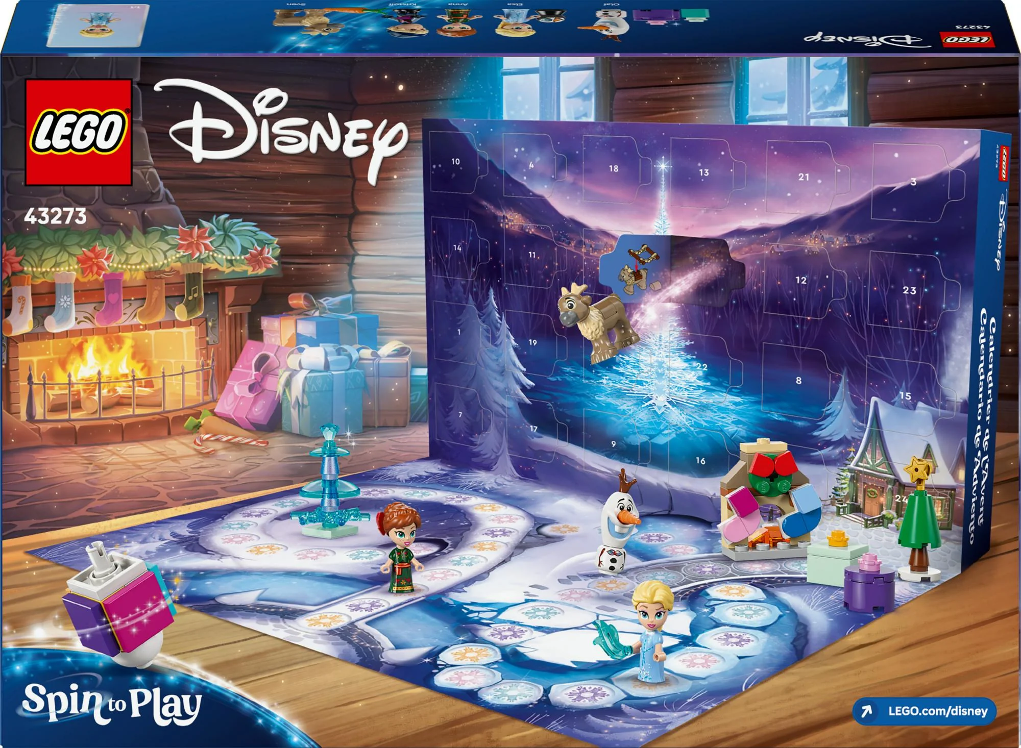 LEGO Disney Princess Adventskalender – 24 Magiske Overraskelser