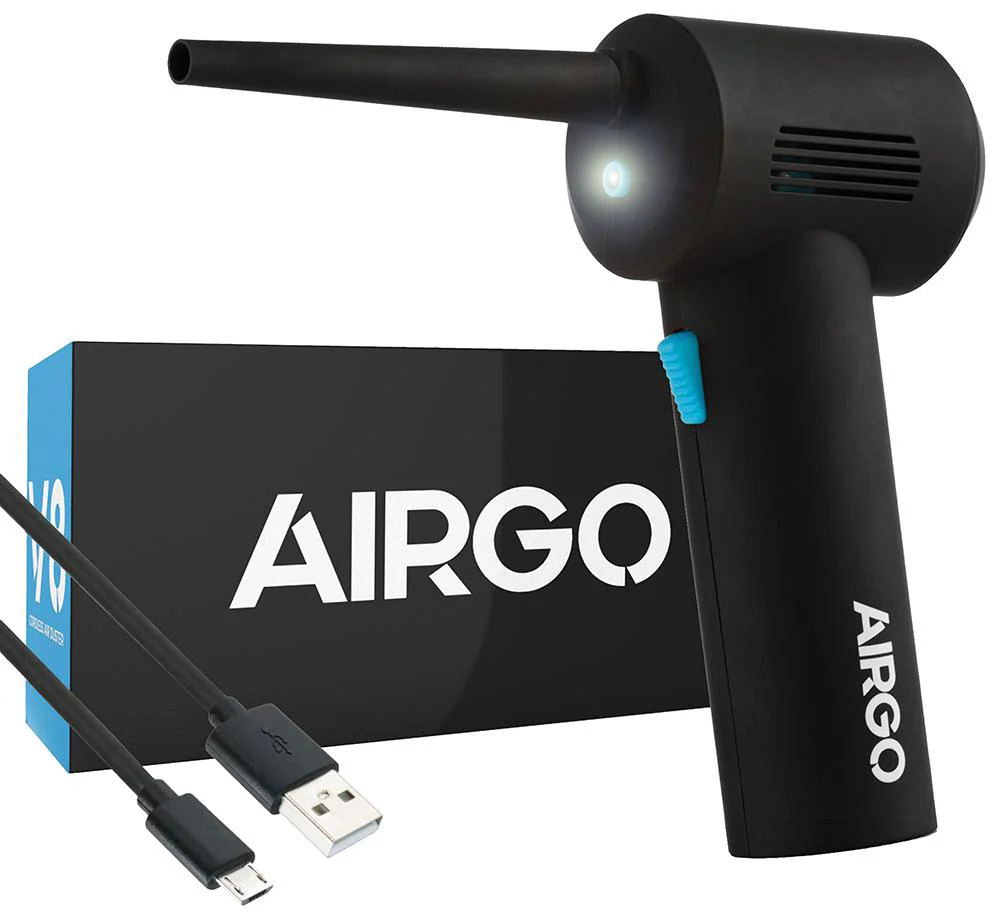 IT Dusters AirGo V8 Handluftgebläse – 6000 mAh Akku.