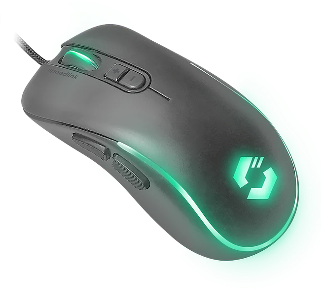 SpeedLink ASSERO Gaming-Maus Schwarz