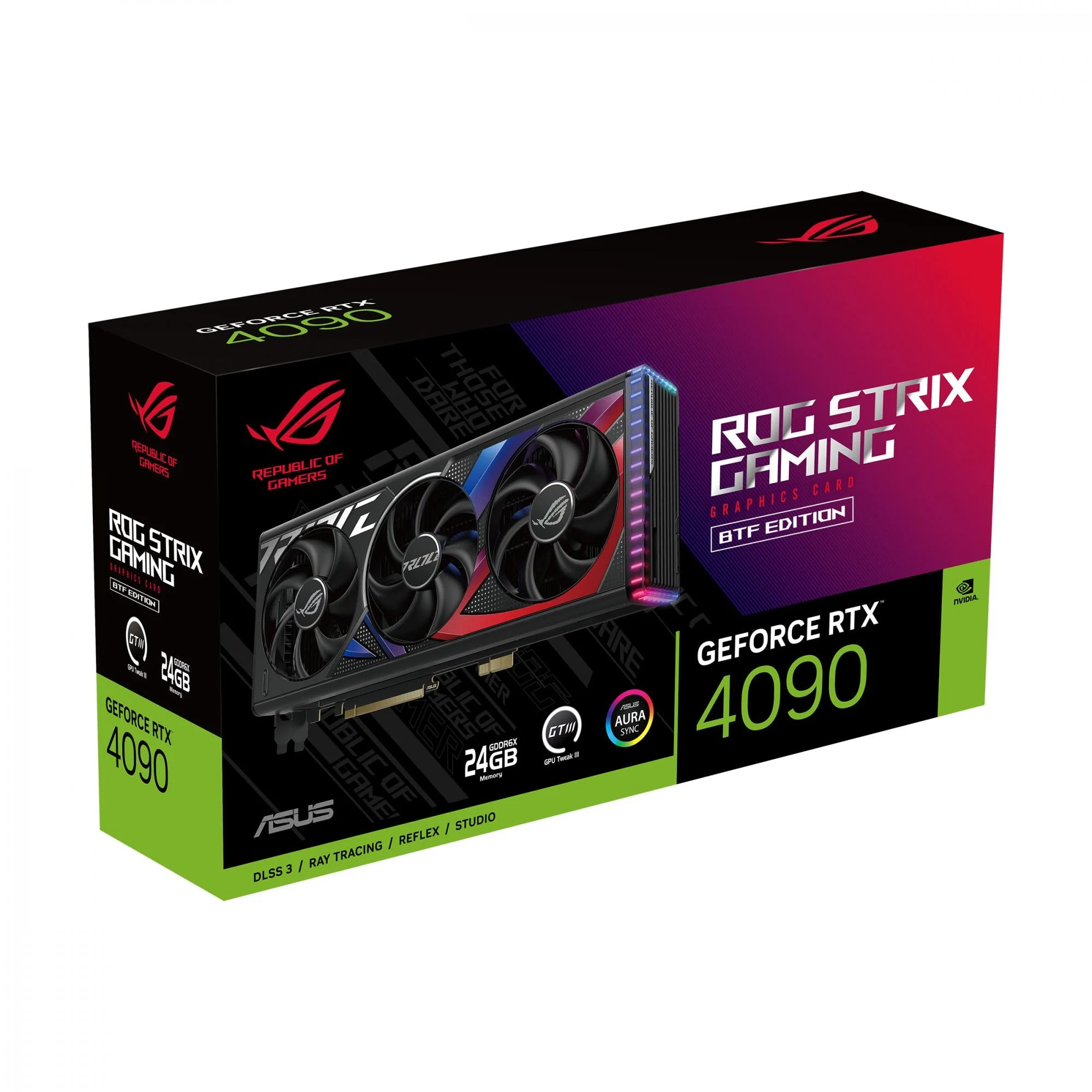 ASUS GeForce RTX 4090 24GB ROG STRIX GAMING BTF