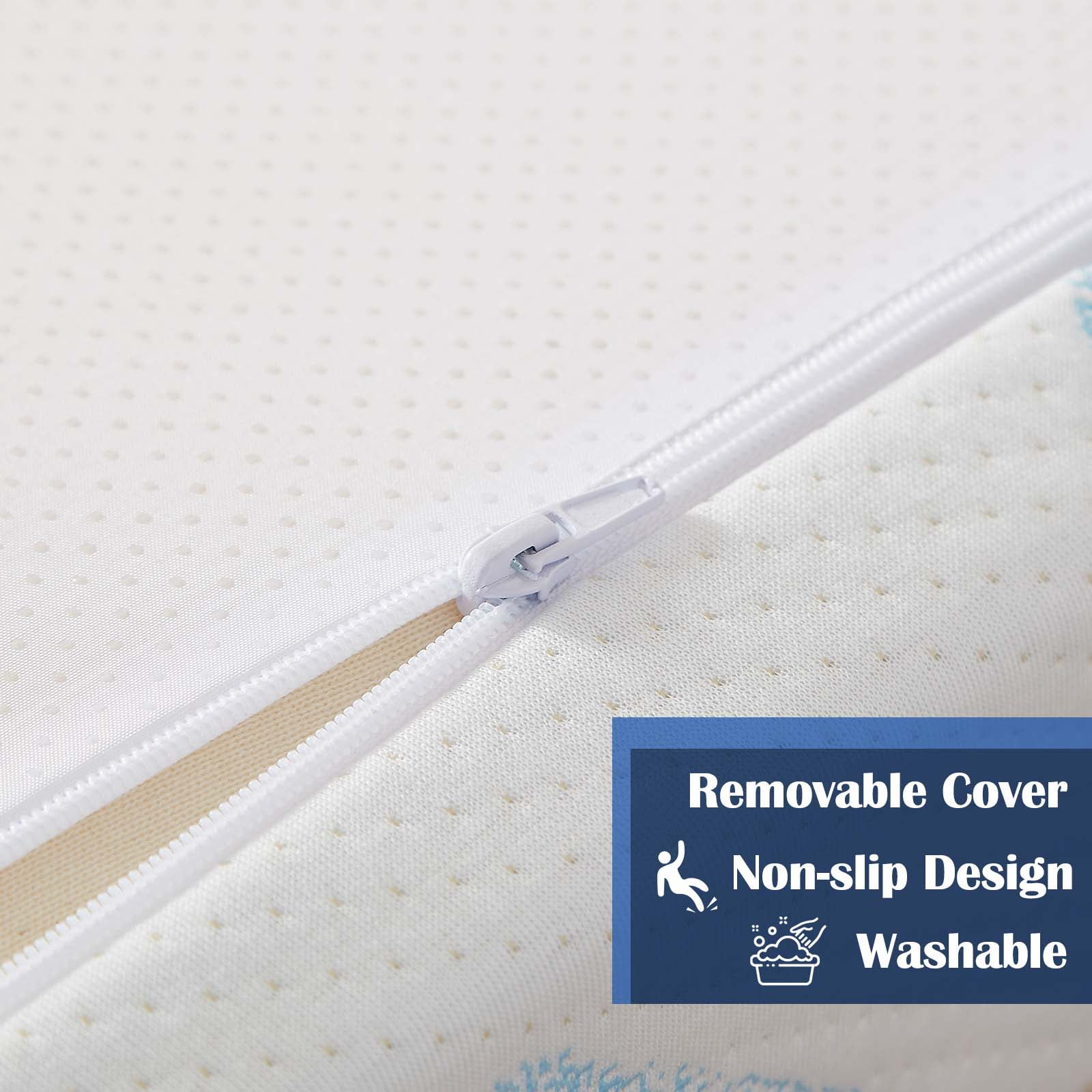 Gel Memory Foam Mattress, Twin, 6 Inch Alphabet Bed Mattress, Medium Firm Feel Mattress,Breathable & Cool Sleep Spine Pressure Relief Bed in a Box CertiPUR-US Certified