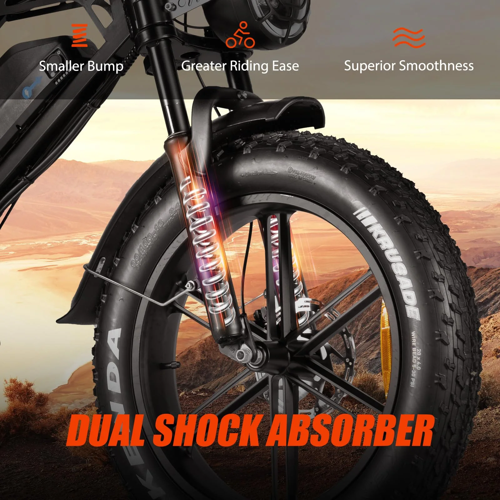 Tamobyke Electric Bike for Adults,Peak 1500W 28mph Mountain Ebike,48V 15.6AH 20