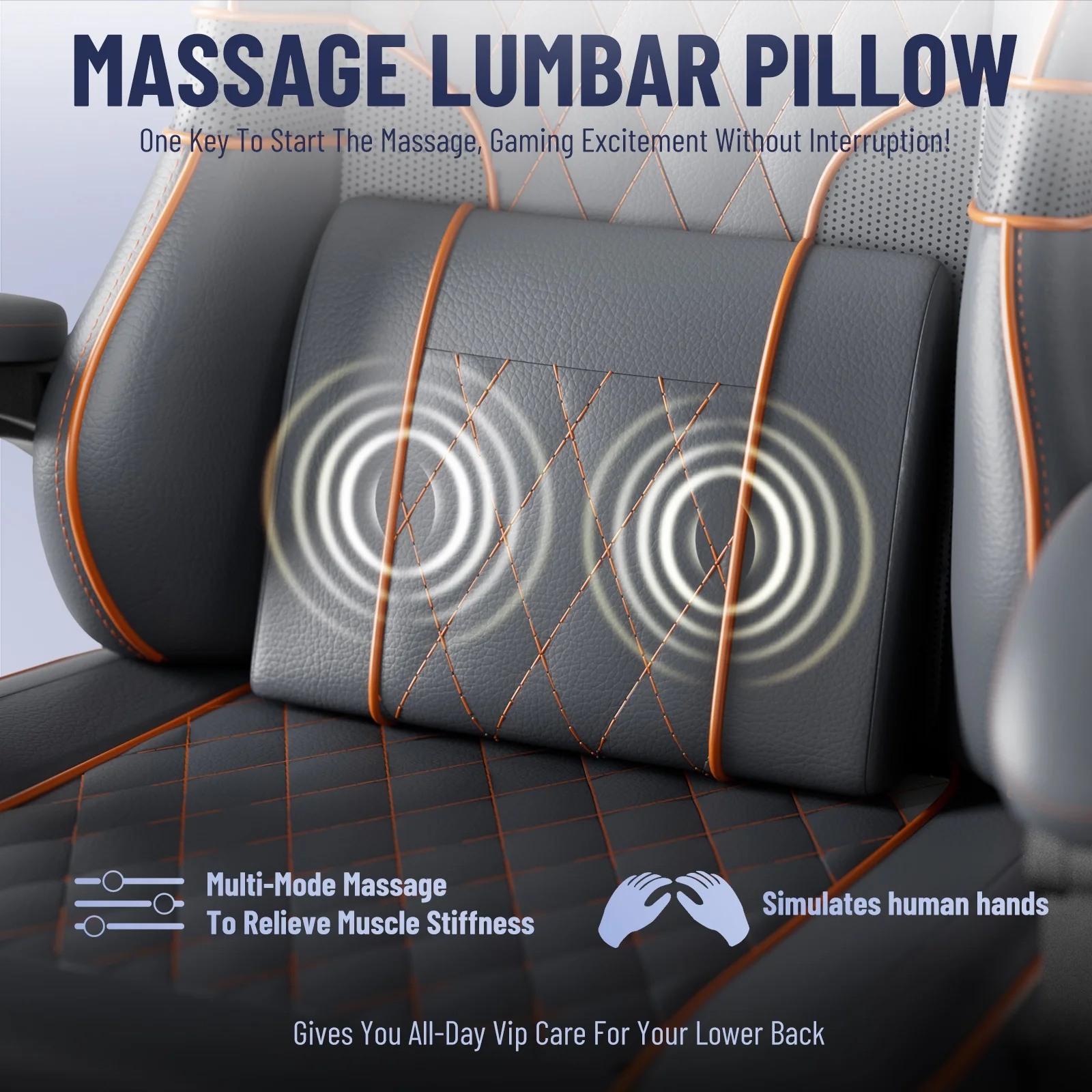 SOONTRANS Gaming Chair for Adults, Velvet Fabric High Back Comfortable Video Game Chair with Footrest and Massage Lumbar Cushion, Racing Computer Desk Chair, Ergonomic Gamer Chair, Black/Grey