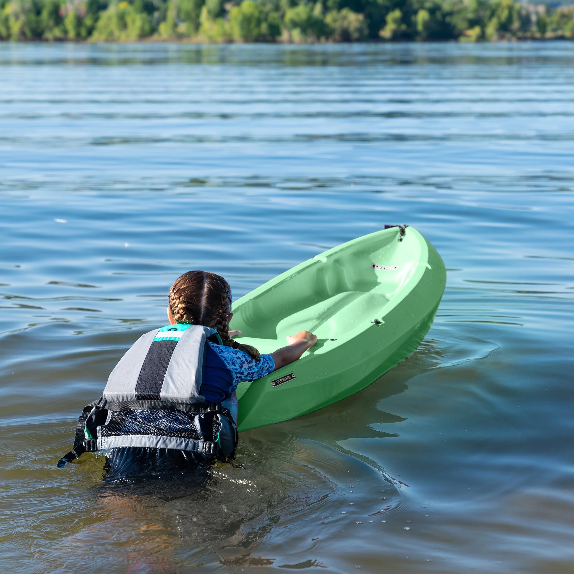 Lifetime Wave 6 ft Youth Kayak, Fire Red (91401)