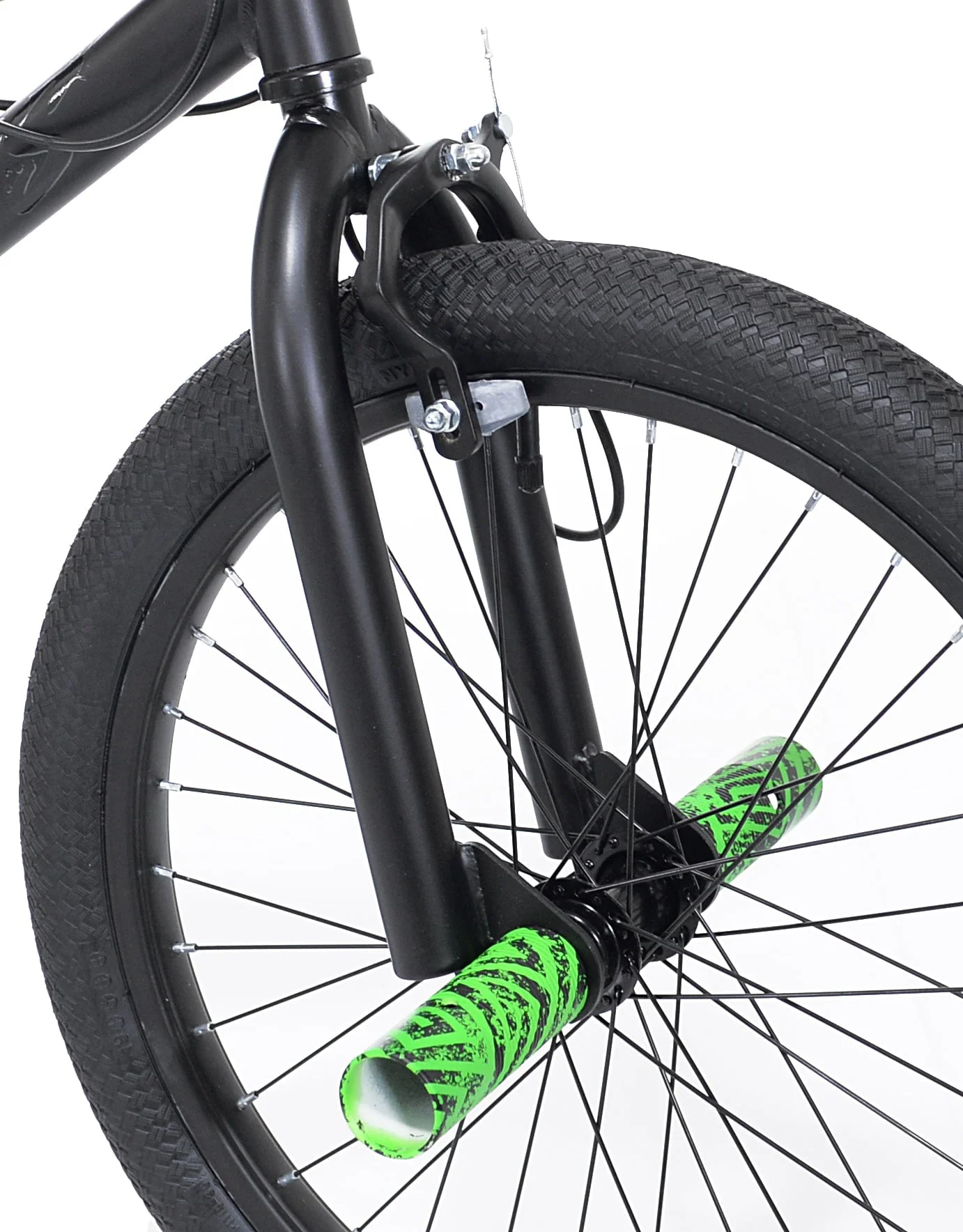 20 in. Chaos Boy's BMX Child Bicycle, Hydro Dip Matte Black